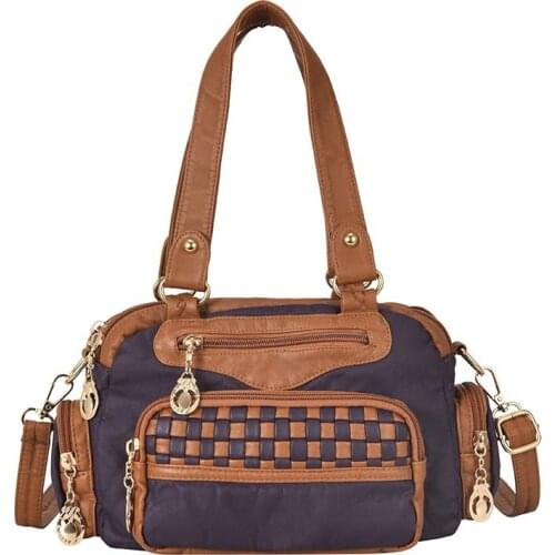 High Quality Trend Womens Bags Luxury Brand Totes Bags Fashion Women Handbags Vintage Weave Pattern Soft Sheepskin Shoulder Bag