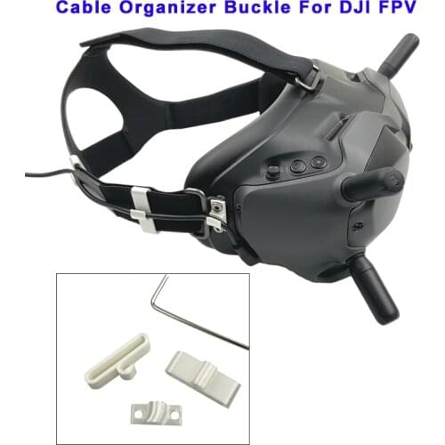 Charging Cable organizer buckle for DJI FPV Flight Glasses V2 Power Cord Charging Cable Fixed Organizer DJI FPV Accessories
