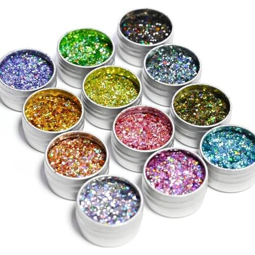 1 Jar (Metal Pot) Nail Art Powder Dust Shimmer Decoration,Shiny nail glitter, Glitter Powder,Nail Glitter,crystal Diamond Powder