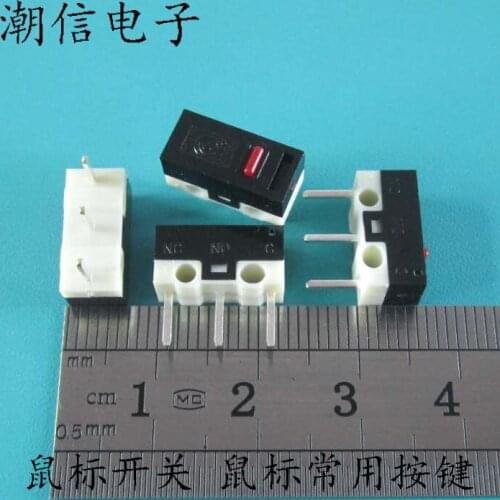 10cps Mouse switch mouse common button rectangular microswitch 1a 125VAC
