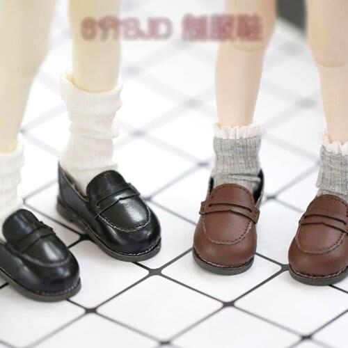 1/6 SD Yosd 6 BJD accessories shoes student shoes uniform leather shoes