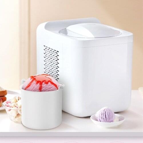 220V Fuxin Home Ice Cream Machine Yogurt Machine, Home Automatic Homemade Ice Cream Machine Icecream Maker Machine