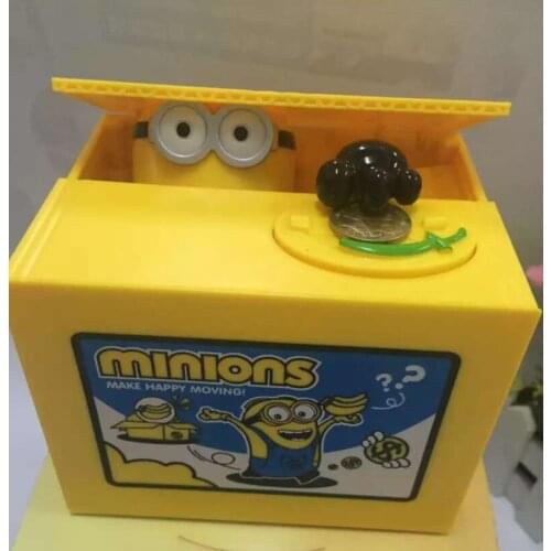 Panda piggy bank Thief Money boxes toy piggy banks gift kids money boxes Automatic Stole Coin Piggy Bank Money Saving Box