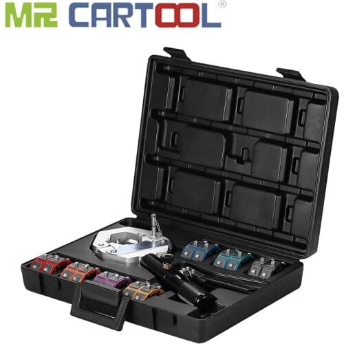 MR CARTOOL Automotive A/C Hose Crimper Handheld Hydraulic Hose Crimping Tool Kits For Repair Air Conditioner/Car Pipes