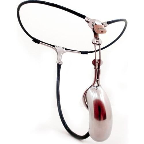 Male Invisible Adjustable Stainless Steel Chastity Belt Device Cock Cage Penis Ring Adult Bondage Bdsm Sex Toy Chastity Cage