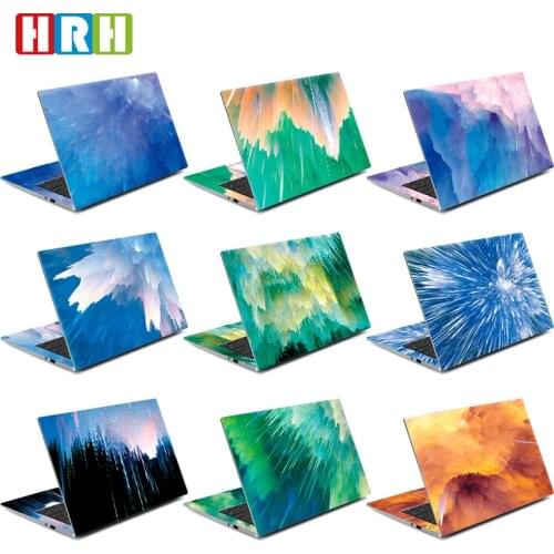 HRH 2 in 1 Symphony For 11/12/13/14/15/17 DIY Sticker For Macbook/ For HP/For Dell Decal Laptop Vinyl Logo Skin Boay Palm Guard
