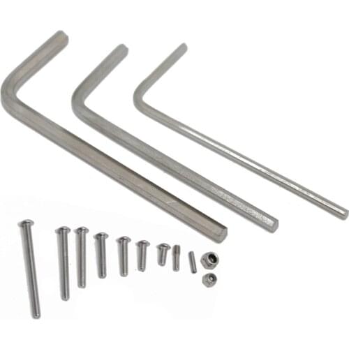 Novelty Remote Control Car RC Screw Kit Parts for Model 1/10 Car Durable Parts Compatible with Slash2WD RTR/Pro