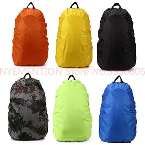 NEW Waterproof Rainproof Backpack Rucksack Rain Dust Cover Bag for Camping Hiking 100pcs