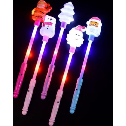 Cosplay Light Hairband Concert Wand Stick Toys Wedding Rave Glow Party Supplies Santa Claus snowman tree stick