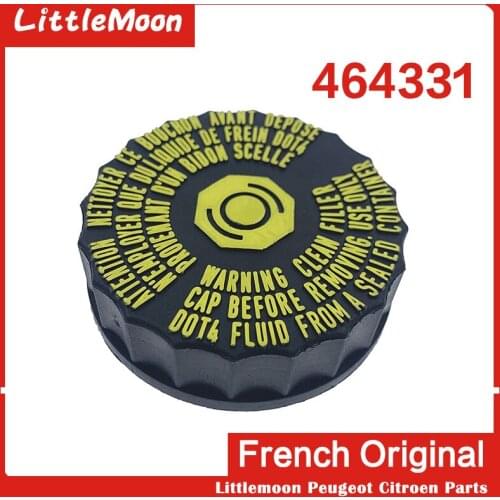 LittleMoon Brand New Genuine Brake Pump Oil Cap Cover 464334 1613328880 For Peugeot 206 207 307 508 408 308 308SW Citroen C2 C5