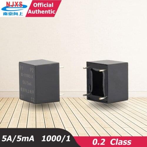 PCB Miniature AC Current Transformer DL-CT05C1.0 5A/5mA 1000/1 small mini Micro Current toroidal Transformer transducer sensors