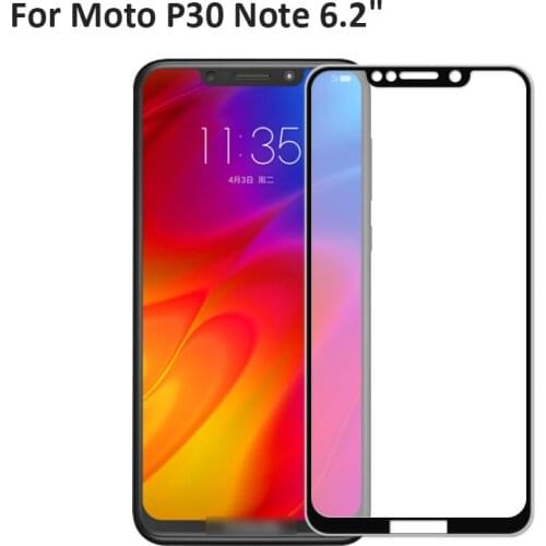 9H Full body Screen Protector For Moto P30 Note P 30 Note Full Cover Protective Film Tempered Glass For Moto One Power