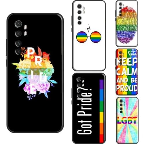 LGBT Rainbow Gay Pride One Love Case For POCO X3 Pro M3 F2 F3 Phone Cover For Xiaomi Mi Note 10 Lite Mi 11 Ultra 10T Pro