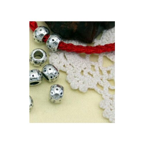 20pcs/lot Tibetan Silver Antique spacer Loose Bead Spacer Beads Connectors for DIY Jewelry Making bracelet fh5s
