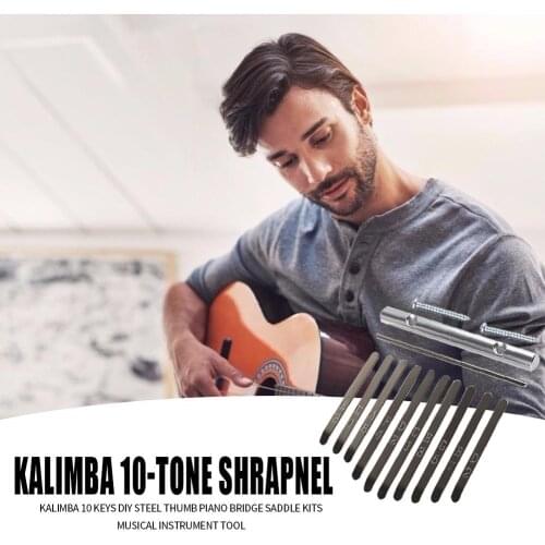 Thumb Piano Bridge Saddle Kalimba 10 Keys DIY Replacement Parts Thumb Kalimba Musical Instrument Tool Musical Accssories