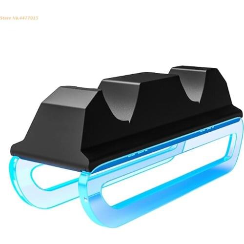 K1AB Charging Station For Compatible with PS5 Dual Controller Charging Stand