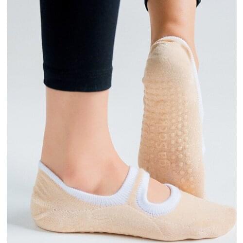 Women High Quality Yoga Socks Breathable Anti-Slip Quick-Dry Damping Pilates Ballet Socks With Grips for Fitness Gym Exercise