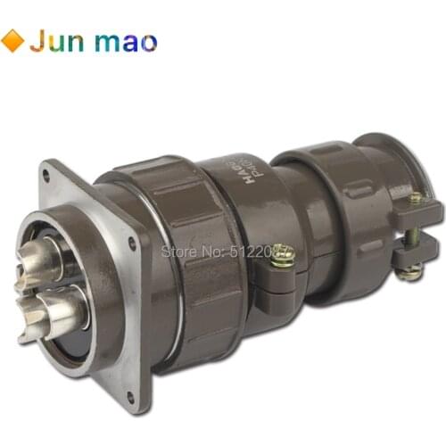 1 pairs Aviation plug socket round connector P20 series 2.3.4.5.7core diameter 20MM aviation plug