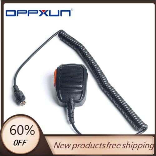 10 PIN Speaker Microfono PTT Per Hytera HYT MD780 RD980 MT680 Two Way Radio Walkie Talkie