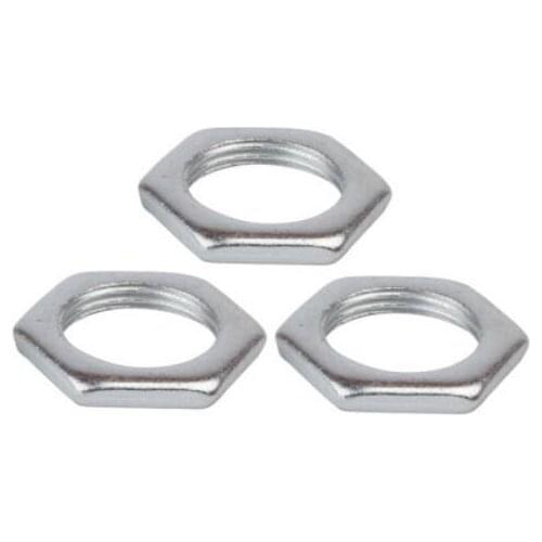 10pcs M18 M20 M22 M24 hex nut GB808 hexagon flat female screw 1/1.5mm fine pitch nut galvanized Fine-tooth 3mm 4mm 5mm thin