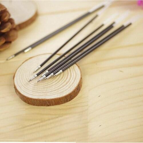 100pcs 0.7mm Ballpoint Pen Refills Blue Ink School Office New Pen Accessories