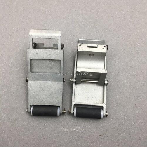 4PCS Wi-color inkjet printer pinch roller assembly witcolor Myjet Infinity Xaar 128 printhead Track rubber wheel ASSY Holder