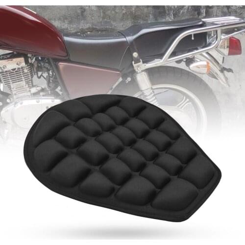 80% Dropshipping!!Universal air cushion inflatable 3D large ventilated motorcycle comfortable sunscreen mat