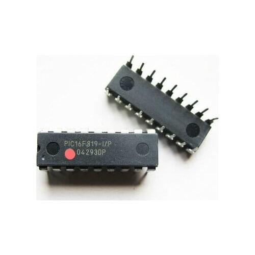 Free shipping 50PCS/LOT in stock PIC16F819-I/P PIC16F819 DIP18 IC