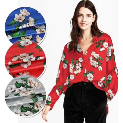 CNUM SP916 Pure Silk/ Impatiens /Silk Fabric 93%Silk 7%Spandex Elastic/ Width 1.29yd Thickness 19mm/ Unit: meter