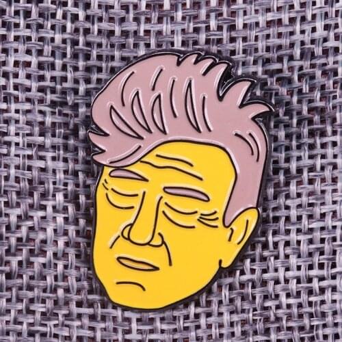 David Lynch Enamel Badge