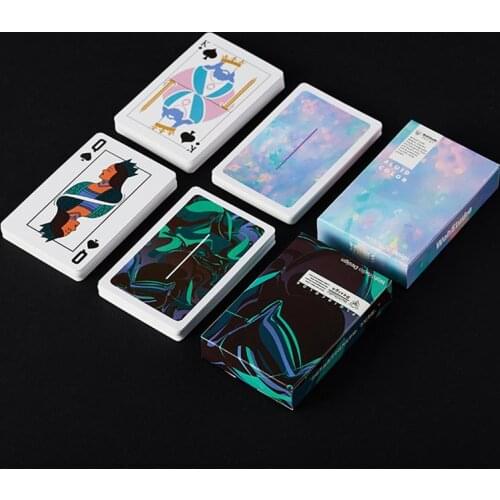 Gradient Adult Playing Cards European-Style Paper Poker Cards Thickening Entertainment Game Card Board 57*87cm Creative Gift