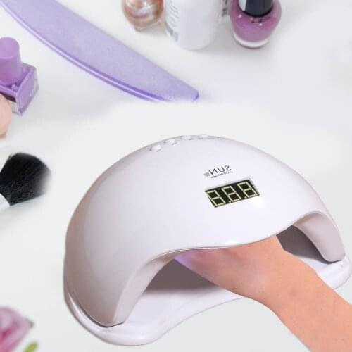 Solon Nail Art Tool Nail Lamp Fast Curing Smart Nail Dryer Machine UV LED Lamp UV Gelinduction Timing Nail Lamp