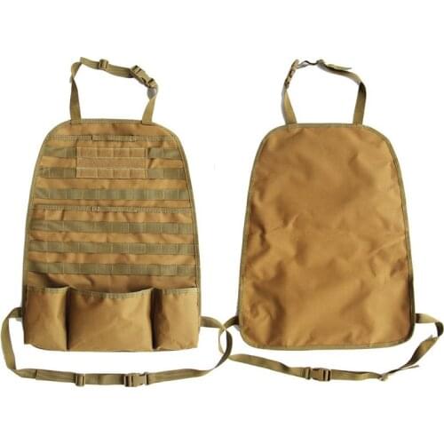 MOLLE Wall Carrier Equipped Tactical Patch Stickers Car Seat Back Expansion Board Military Organize Debris DIY Accessory Storage