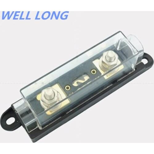 Low-voltage fuse base Electric vehicle fuse holder High-power audio fuse box
