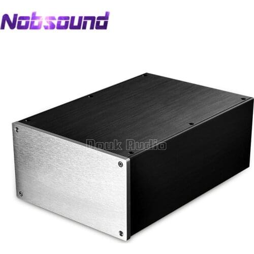 NobsoundAluminum Chassis Amplifier/Preamp/Tube Amp/DAC/Power Enclosure W220*H120*D311 mm