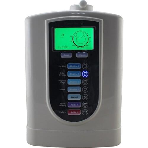 New alkaline water Ionizer machine with 3-stage pre filter set for home use