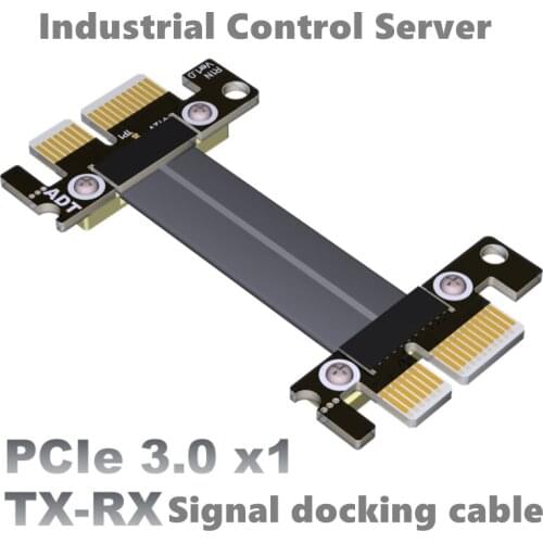 PCI-E 3.0 extension cable x1 male to male female to female pcie signal exchange cable gen3 full speed