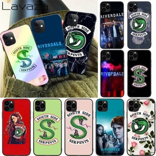 Lavaza American TV Riverdale Silicone Soft Case for iPhone 12 Mini 11 Pro XS Max XR X 8 7 6 6S Plus 5 5S SE
