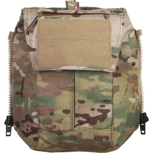 EmersonGear Zip On Pouch MOLLE Back Panel Pouch Pack Multicam For AVS CPC JPC2.0 +Free shipping