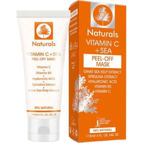 VC Peel Off Mask Gentle Oil Control Mask Purify Pores Facial Mask Moisturizing Removes Deep Dirt Honey Peeling Mask