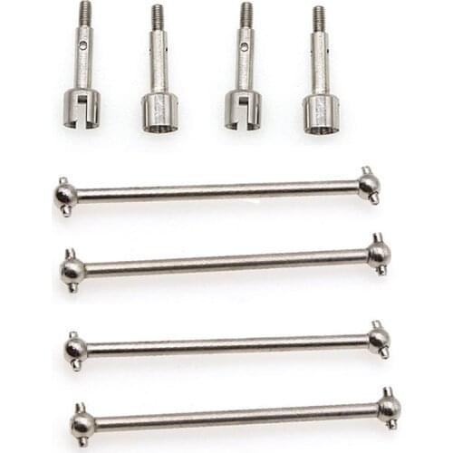 Rear Wheel Axle Cup Drive Dog Bone Spare Parts for 1/14 Off-road RC Car WLToys 144001 Accessories 1281