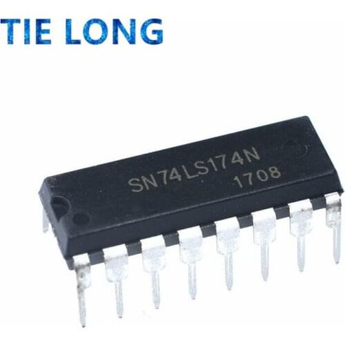 10pcs/lot SN74LS174N SN74LS174 74LS174 DIP-16 In Stock