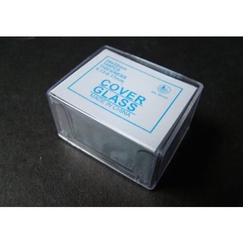 1000pcs Optical 24mmx32mm Glass Biomicroscope Biological Microscope Glass Slide Cover Slips Blank Slides for Lab School Students