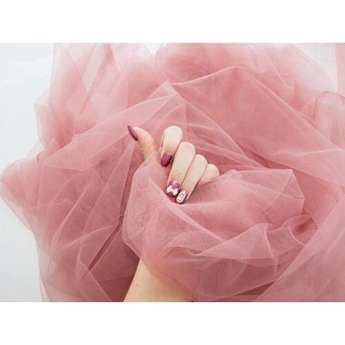 2 meters 150cm wide soft tulle mesh lace fabric diy home decoration background cloth