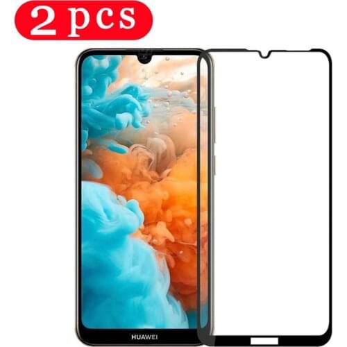 2Pcs for huawei y7 2019 tempered glass y5 lite y6 y7 prime pro 2019 2018 glass smartphone phone screen protector protective film