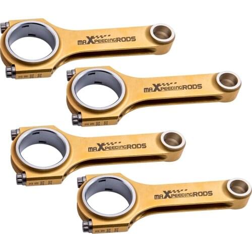 4340 MSR Conrod Connecting Rods for VW Golf MK III PD90 PD100 PD115 1993-1999 Hatchback 1.9 TDI 144MM 800HP+ TUV ARP2000 Bolts