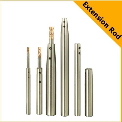 End Mill Extension Holder Precision Components STRAIGHT SHANK HOLDER Side solid fit extensions rod for solid carbide end mills