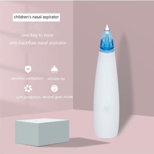 Electric Nose Cleaner Baby Nasal Aspirator Food Grade Silicone Soft Tips Nozzles Baby Health Care Nasal Dischenge Patency Tool