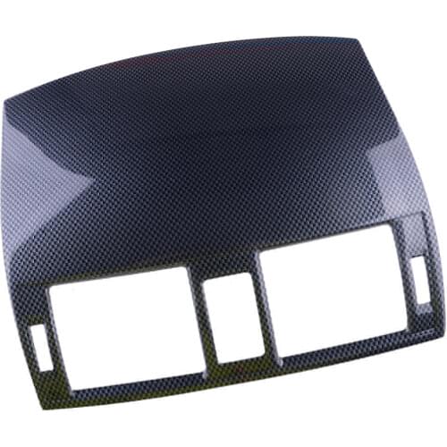 Carbon Fiber Texture Car Central Console Air Outlet Vent Cover Trim Fit For Toyota Corolla 2007 2008 2009 2010 2011 2012 2013