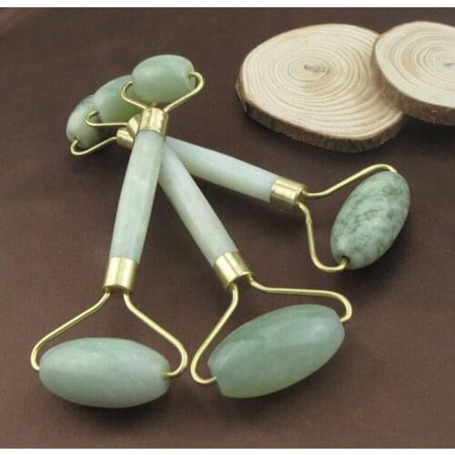 Chinese Royal Jade Roller Facial Face Neck Slimming Massager Beauty Tool